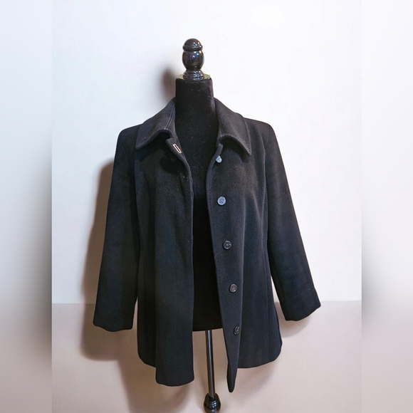 Calvin Klein Jackets & Blazers - Classic Calvin Kline Back Wool Pea Coat